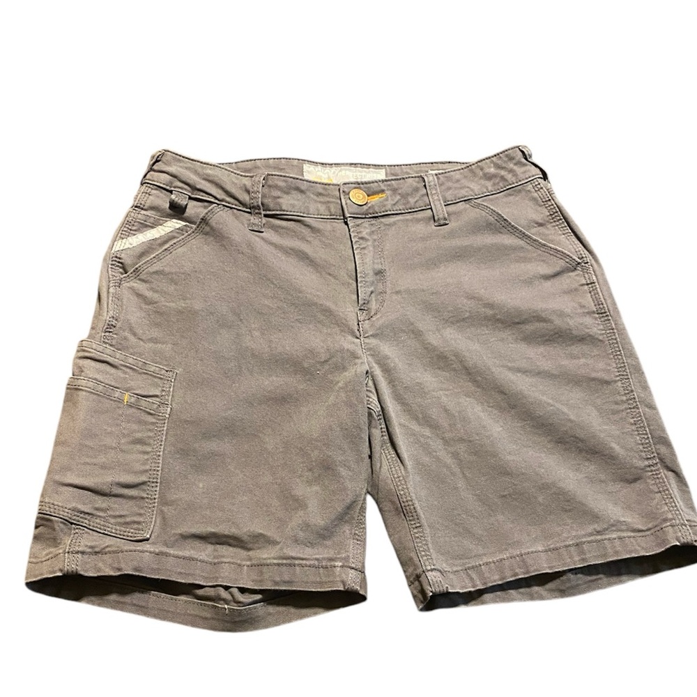 Ariat Shorts Mens 28 Gray Canvas Work Wear Rebar  Adult